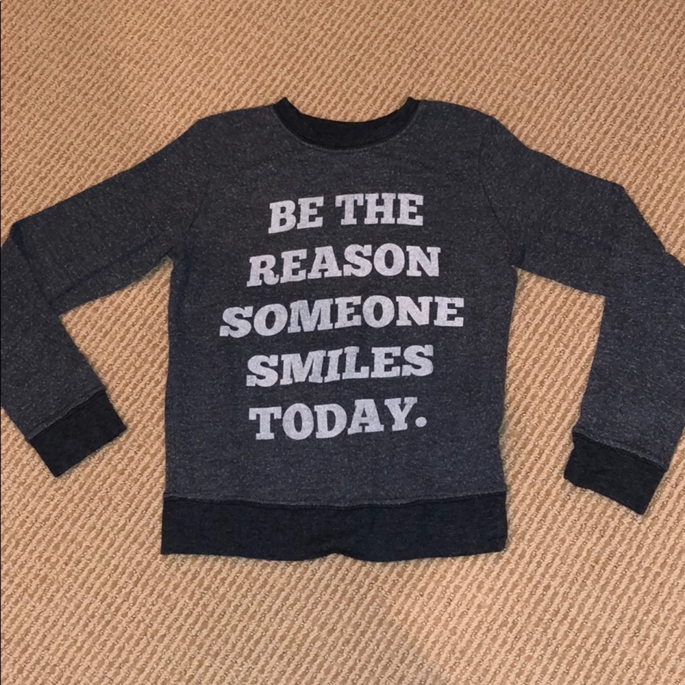 joe’s “be the reason” sweater
